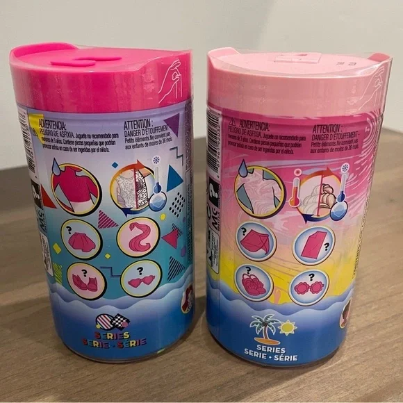 Barbie COLOR REVEAL COLOR BLOCK SERIES & SAND & SUN SERIES CHELSEA DOLLS - Picture 2 of 15